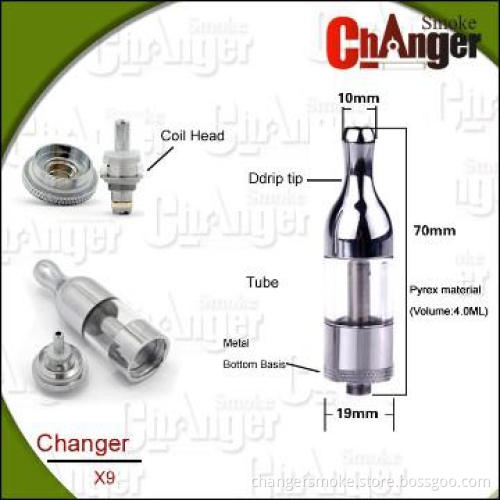 e-cig x9 mini Pro Tank Vaporizer/Atomizer/electronic cigarette